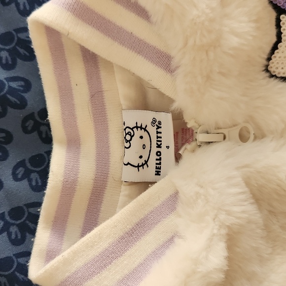 Children's Hello Kitty Faux Fur Vest Size 4 - Picture 3 of 9
